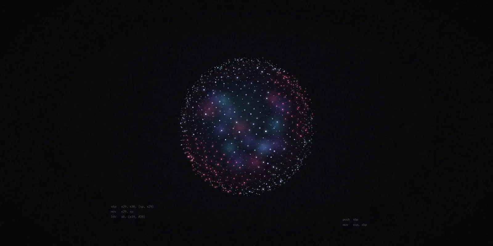 Neon Sphere landing page preview
